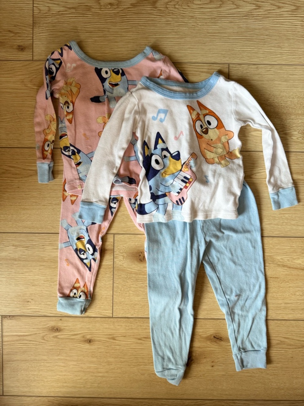 bluey pajamas 3t